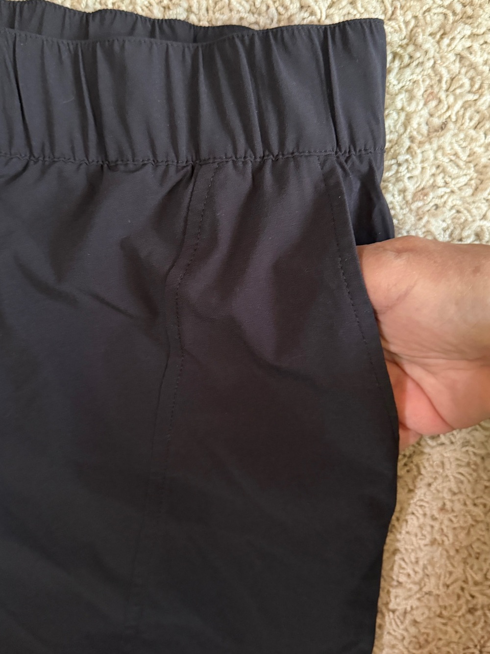 Talbots Black Women's Pull-On Track Pants - Picture 4 of 4